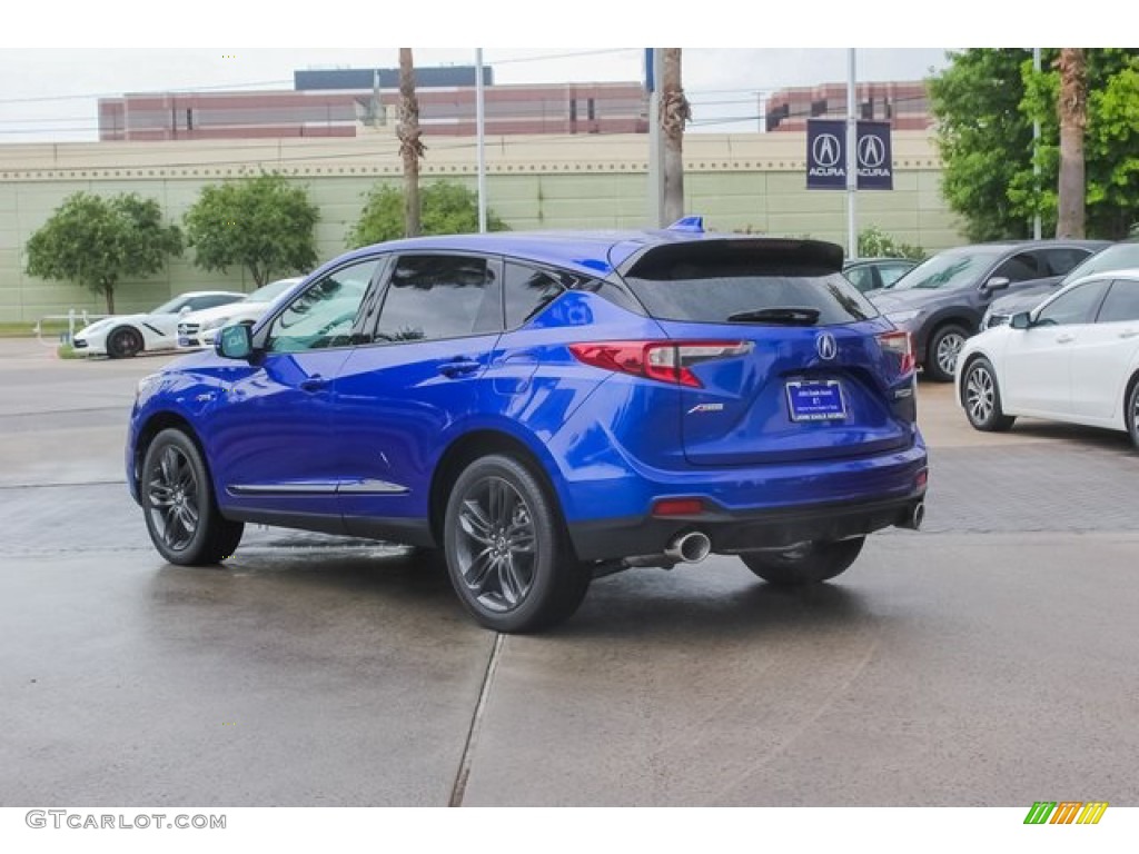 2020 RDX A-Spec - Apex Blue Pearl / Red photo #5