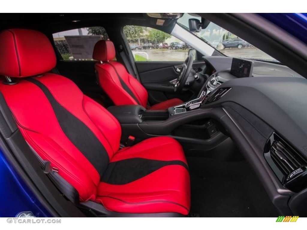 2020 RDX A-Spec - Apex Blue Pearl / Red photo #23