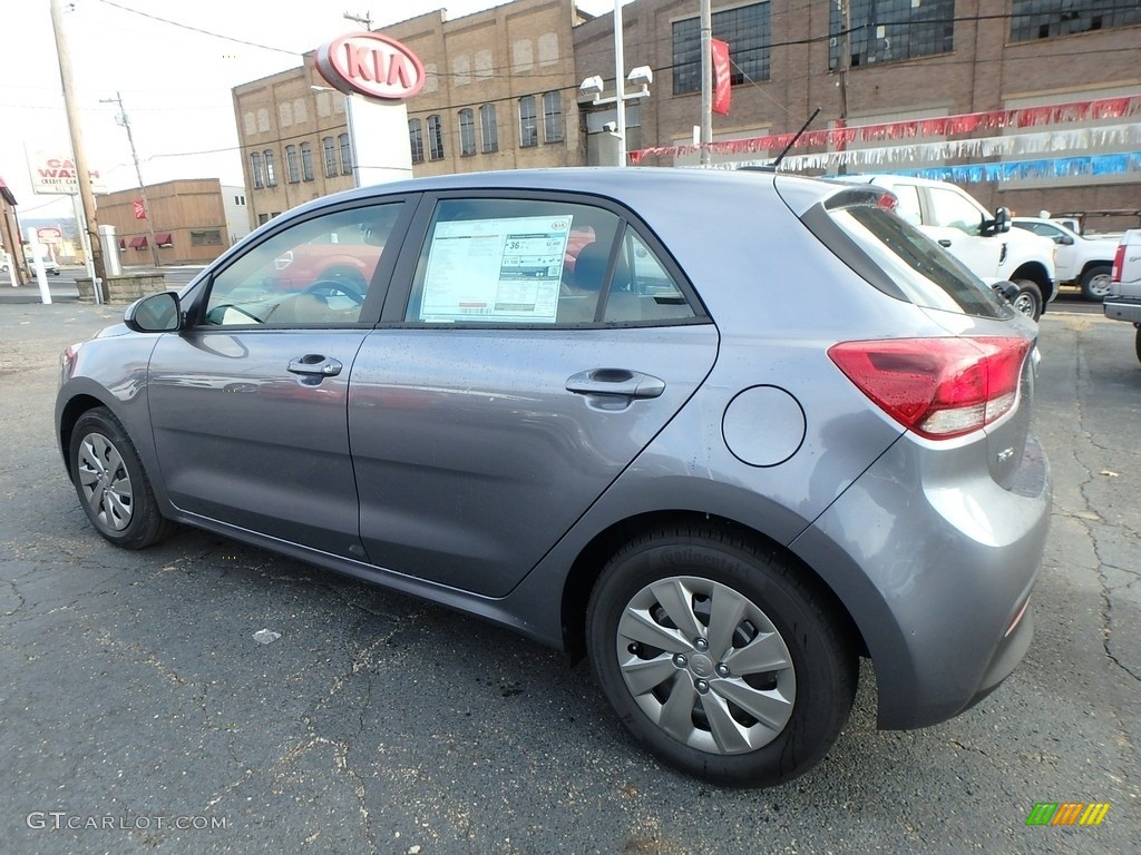 Phantom Gray 2020 Kia Rio S 5 Door Exterior Photo #136089914