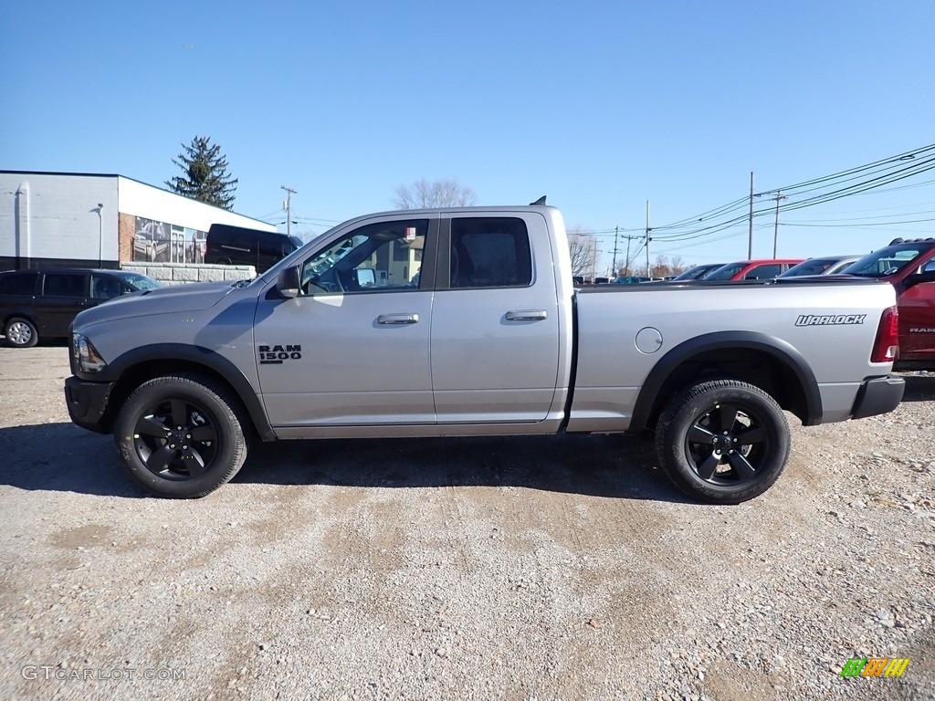 2019 1500 Classic Warlock Quad Cab 4x4 - Billett Silver Metallic / Black/Diesel Gray photo #2