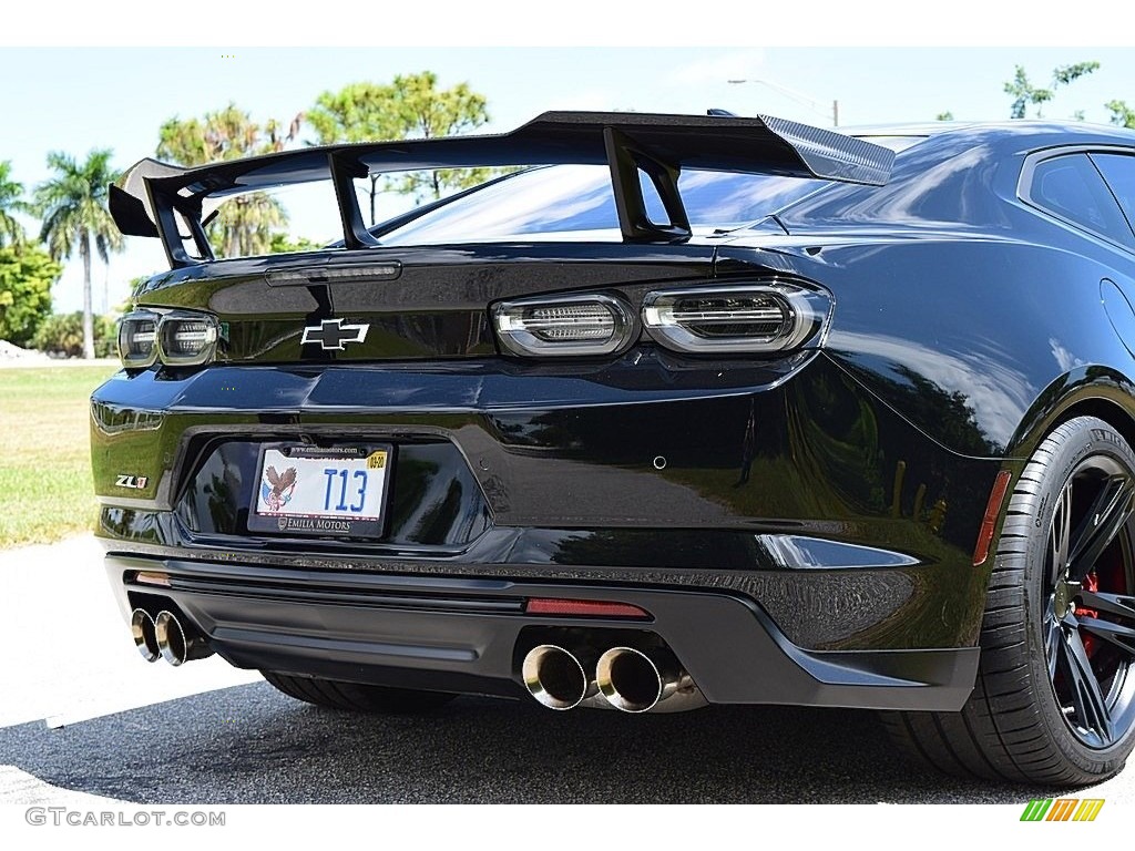 2019 Camaro ZL1 Coupe - Black / Jet Black photo #8