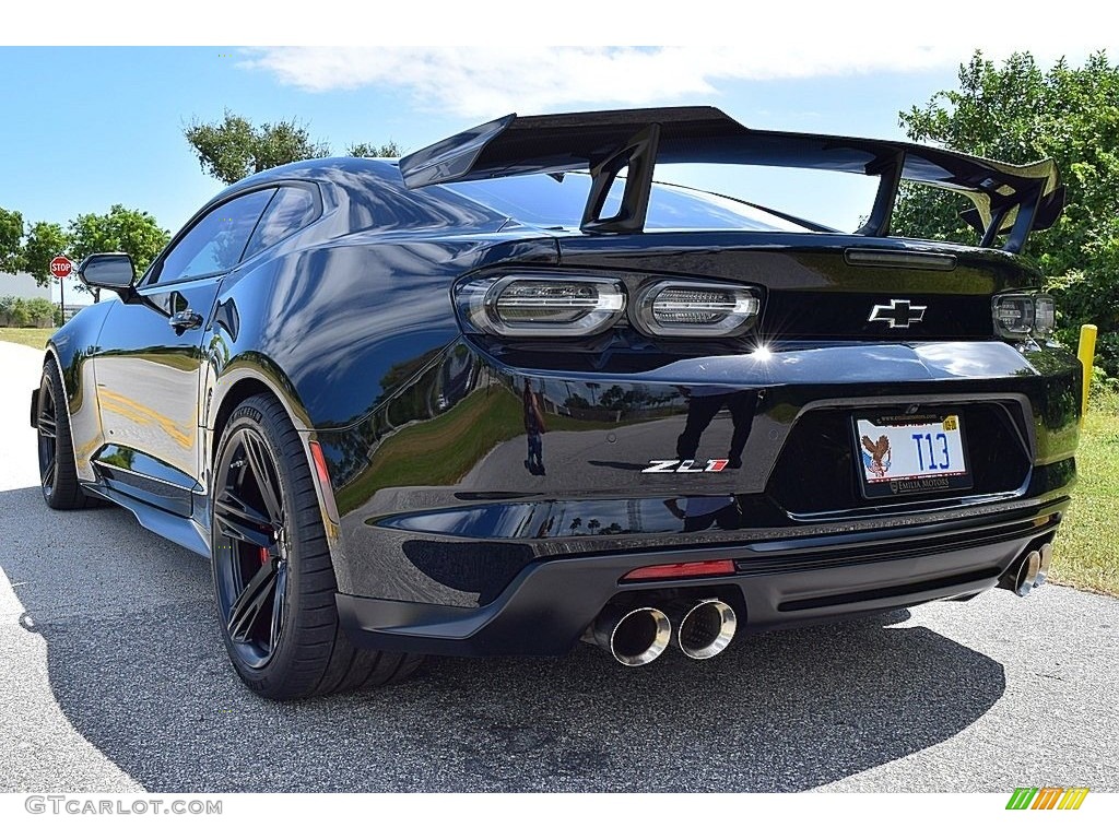 2019 Camaro ZL1 Coupe - Black / Jet Black photo #12