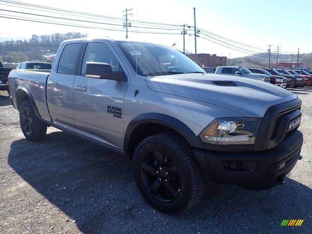 2019 1500 Classic Warlock Quad Cab 4x4 - Billett Silver Metallic / Black/Diesel Gray photo #7