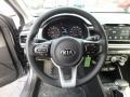 Black 2020 Kia Rio S 5 Door Steering Wheel