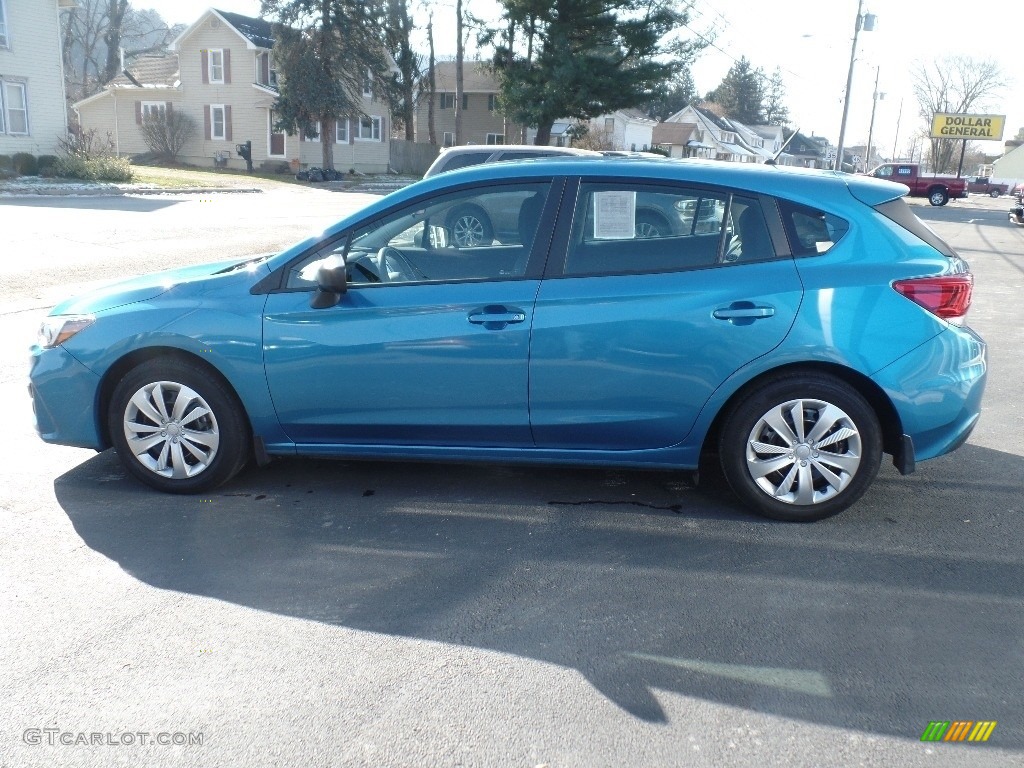 2019 Impreza 2.0i 5-Door - Island Blue Pearl / Black photo #4