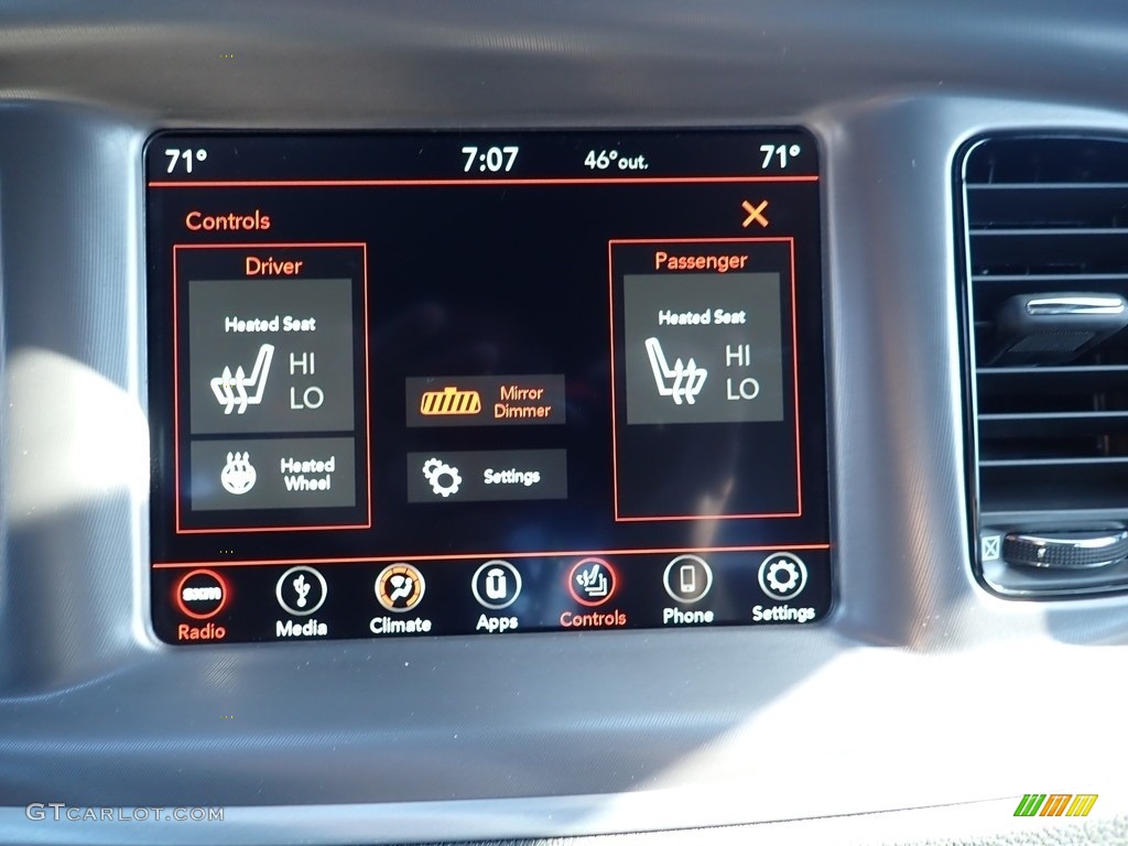 2019 Charger SXT AWD - Maximum Steel Metallic / Black photo #17