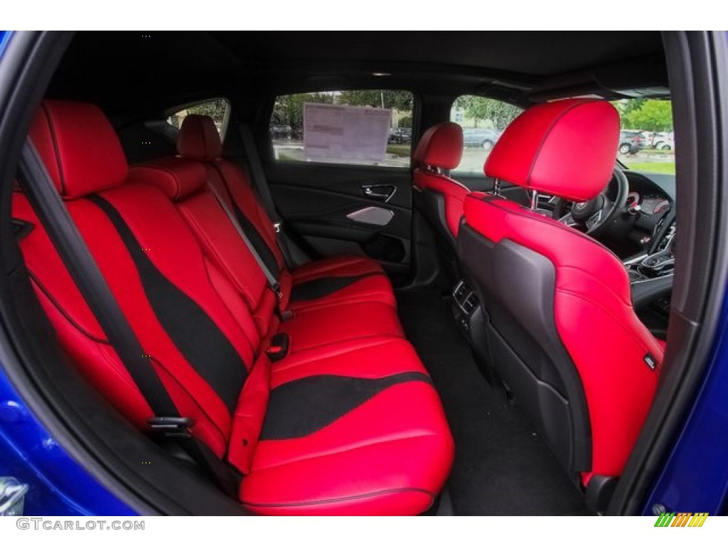 Red Interior 2020 Acura RDX A-Spec Photo #136094408