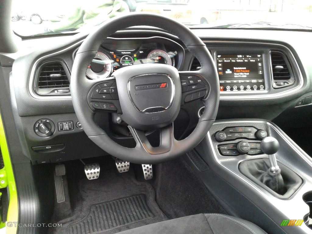 2017 Dodge Challenger T/A 392 Black Dashboard Photo #136095683