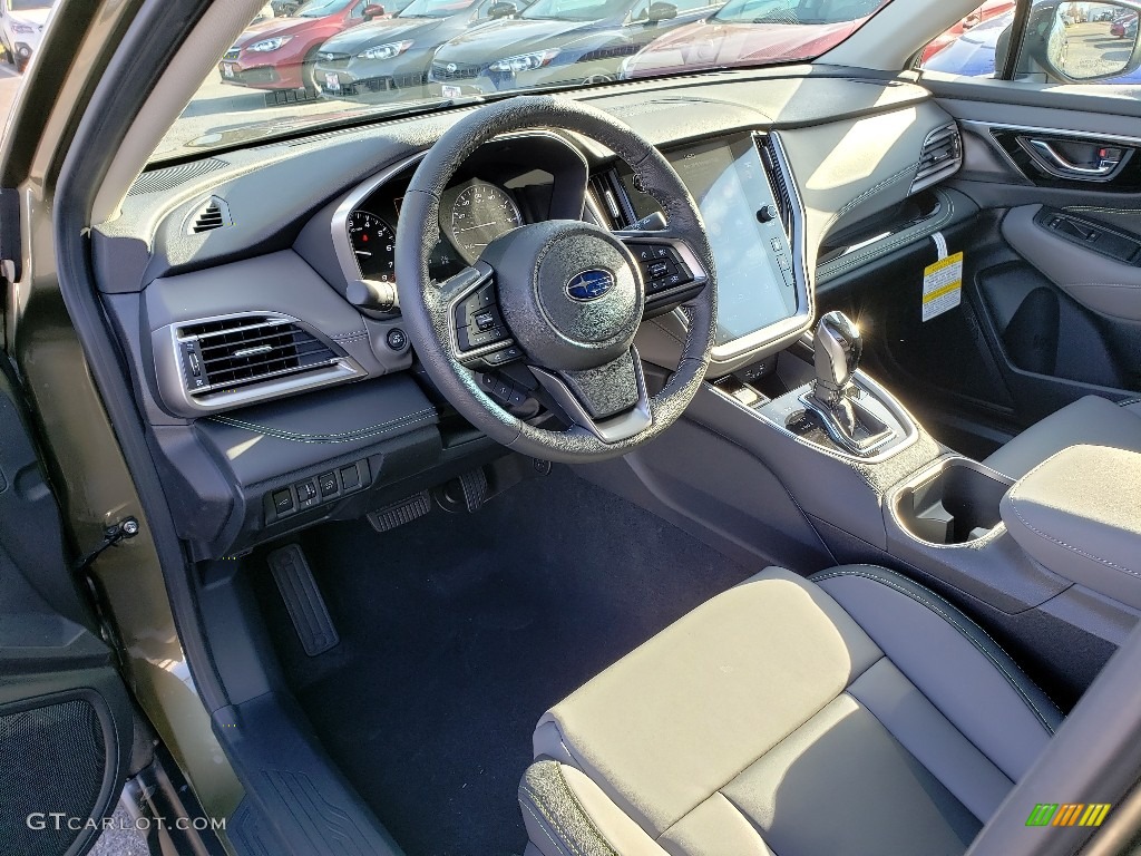 Gray StarTex Interior 2020 Subaru Outback Onyx Edition XT Photo #136095788