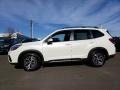 2020 Crystal White Pearl Subaru Forester 2.5i Premium  photo #3