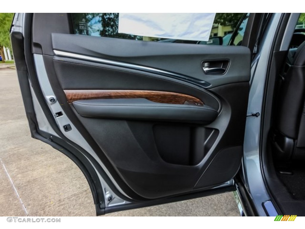 2020 Acura MDX Technology Ebony Door Panel Photo #136096481