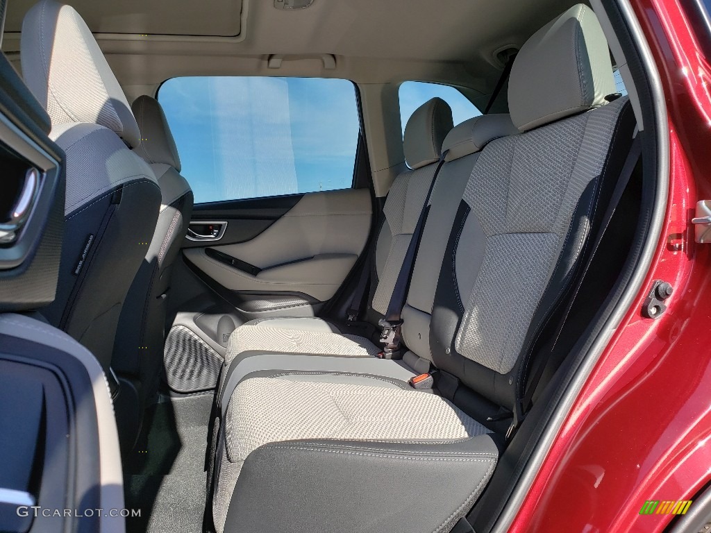 Gray Interior 2020 Subaru Forester 2.5i Premium Photo #136097162