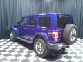2020 Ocean Blue Metallic Jeep Wrangler Unlimited Sahara 4x4  photo #8