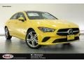 2020 Sun Yellow Mercedes-Benz CLA 250 Coupe  photo #1