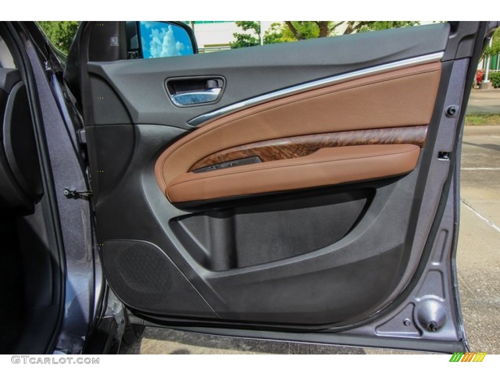 2020 Acura MDX Technology Espresso Door Panel Photo #136098020