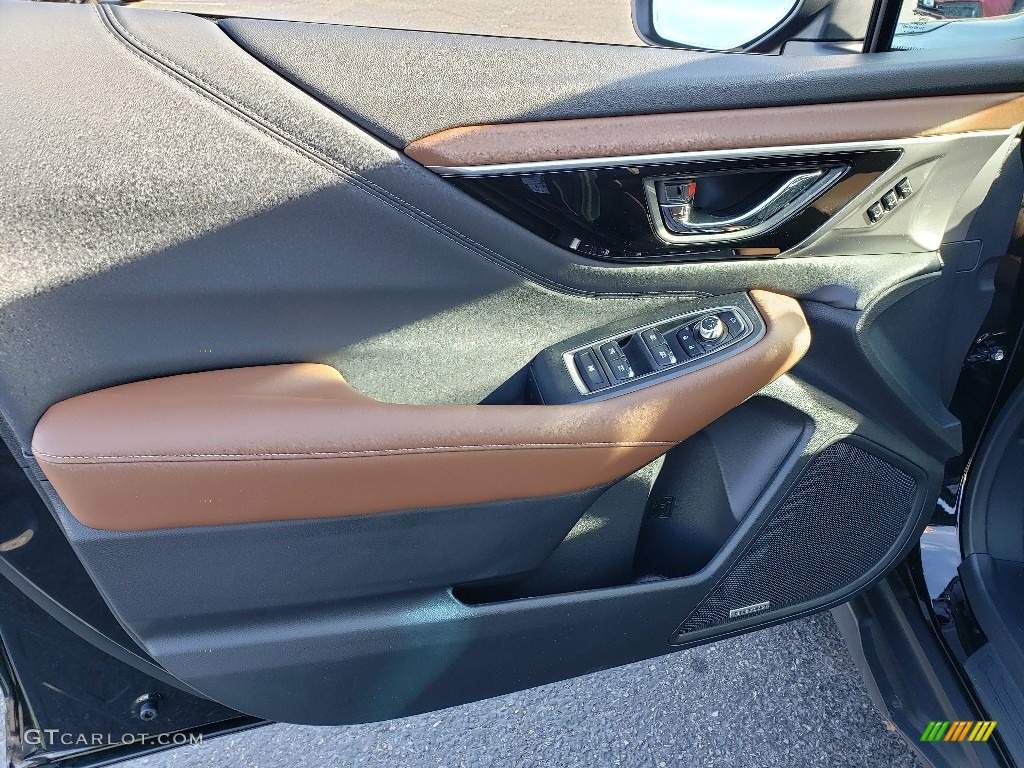 2020 Subaru Outback 2.5i Touring Java Brown Door Panel Photo #136098131