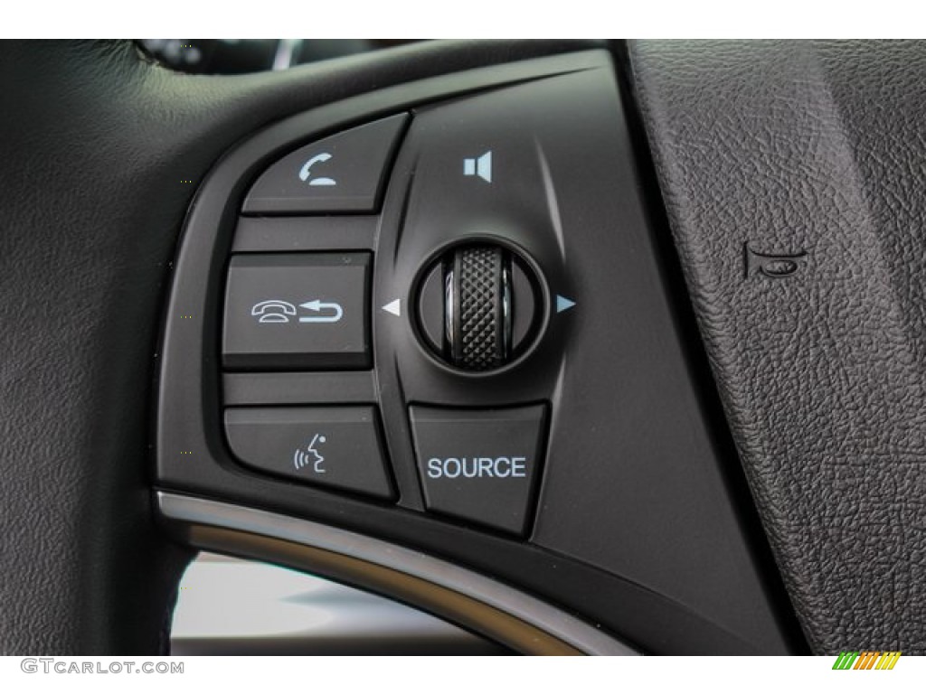 2020 Acura MDX Technology Espresso Steering Wheel Photo #136098215