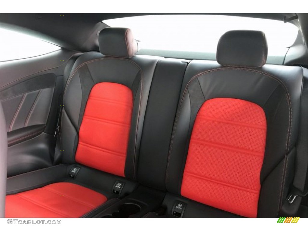 2020 Mercedes-Benz C AMG 63 Coupe Rear Seat Photo #136098419