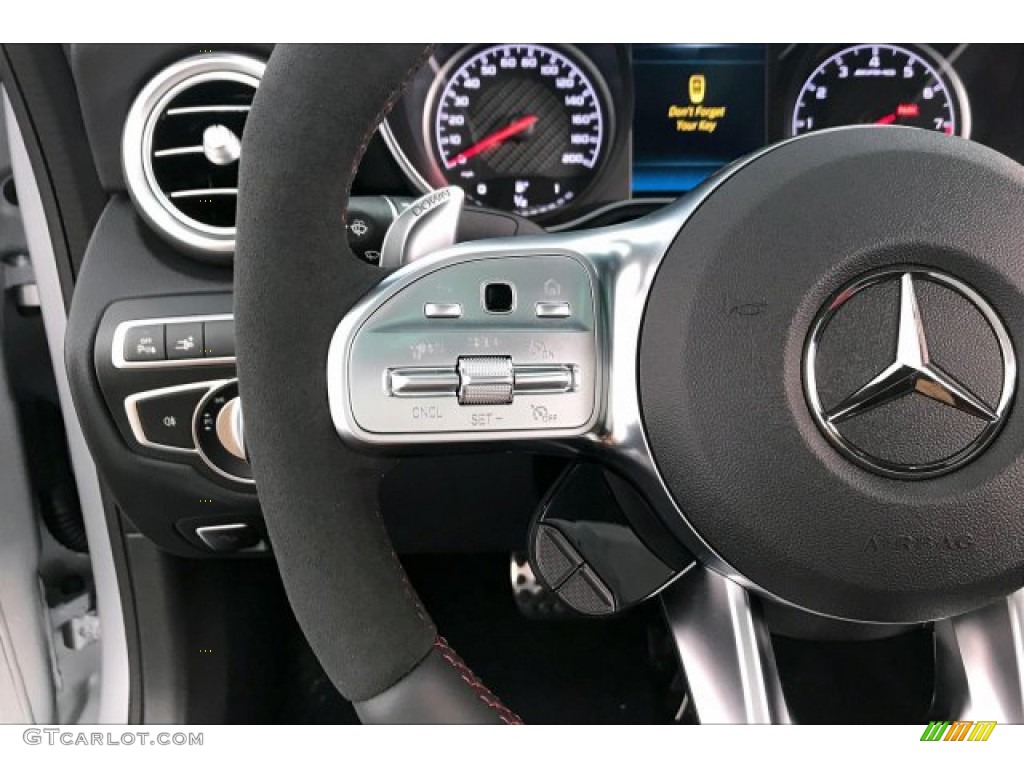 2020 Mercedes-Benz C AMG 63 Coupe Red Pepper/Black Steering Wheel Photo #136098470