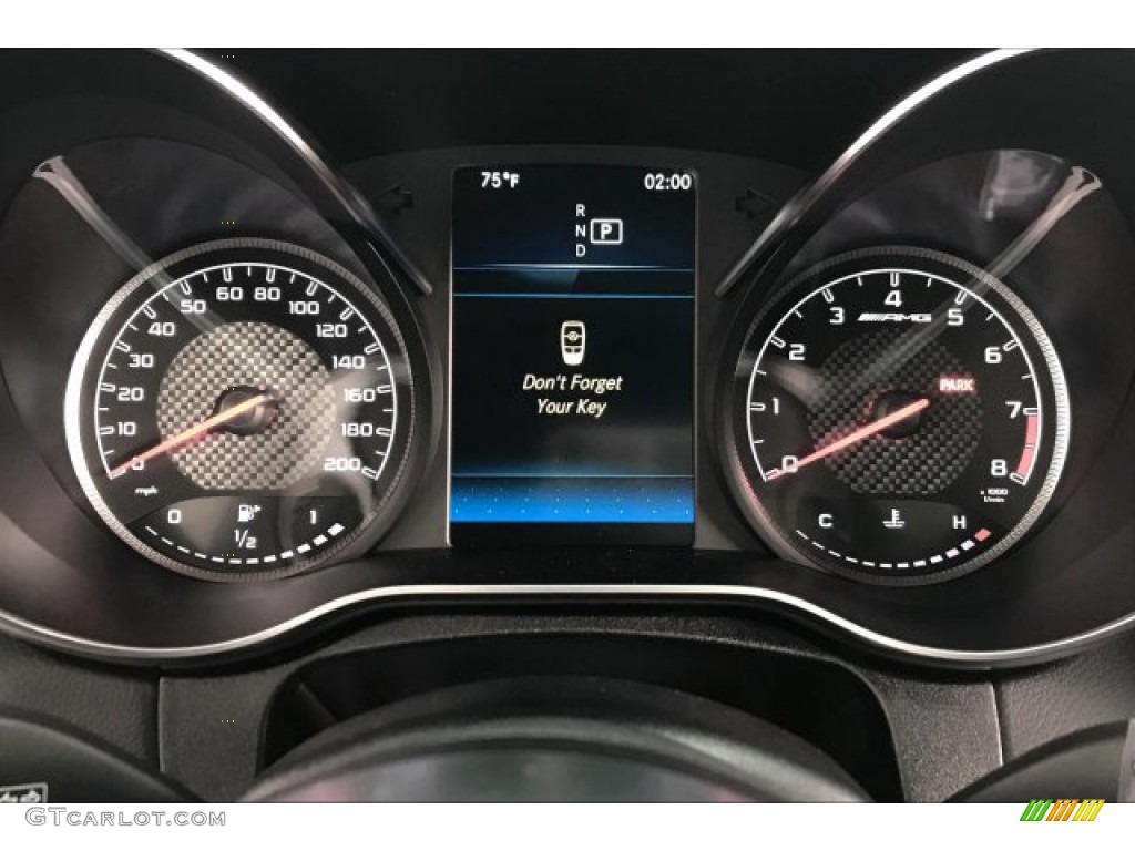 2020 Mercedes-Benz C AMG 63 Coupe Gauges Photo #136098494