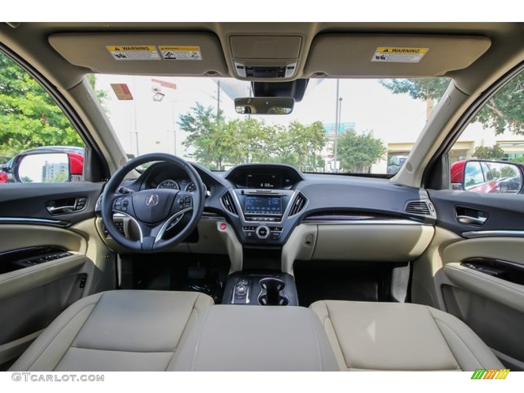 2020 Acura MDX FWD Parchment Dashboard Photo #136100487