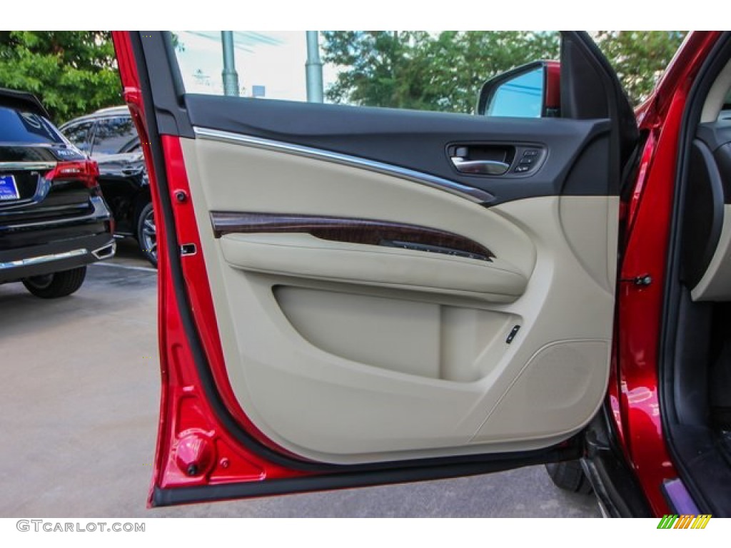 2020 Acura MDX FWD Parchment Door Panel Photo #136100537