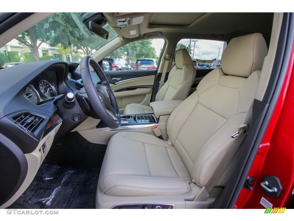 Parchment Interior 2020 Acura MDX FWD Photo #136100549
