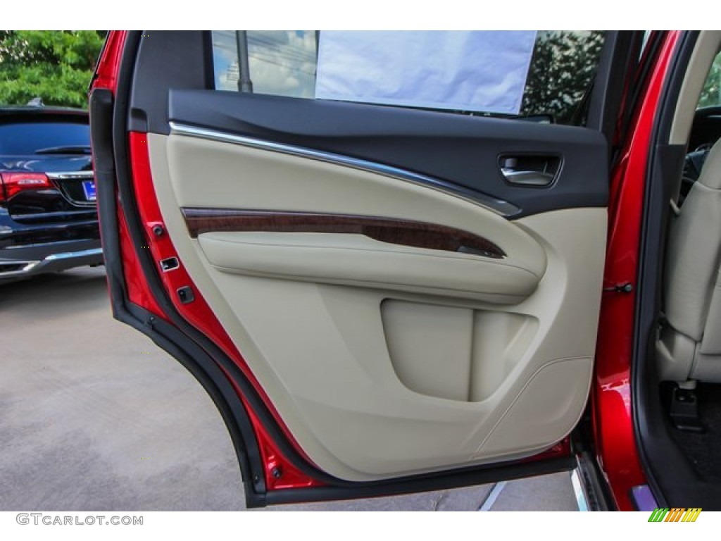 2020 MDX FWD - Performance Red Pearl / Parchment photo #17