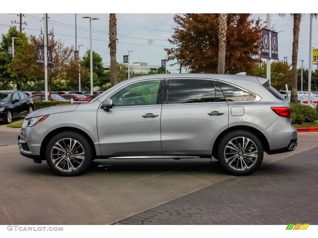 Lunar Silver Metallic 2020 Acura MDX Technology Exterior Photo #136102145