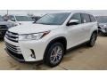 Blizzard Pearl White - Highlander XLE AWD Photo No. 1