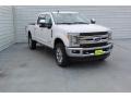 White Platinum - F250 Super Duty King Ranch Crew Cab 4x4 Photo No. 2