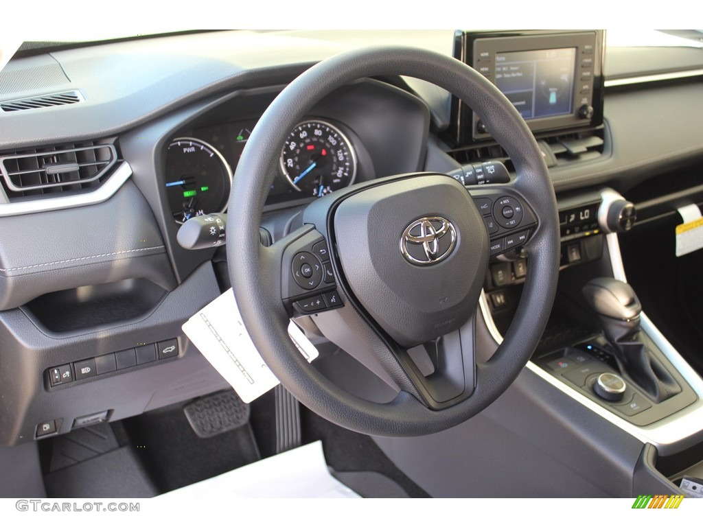 2019 RAV4 XLE AWD Hybrid - Blueprint / Black photo #13