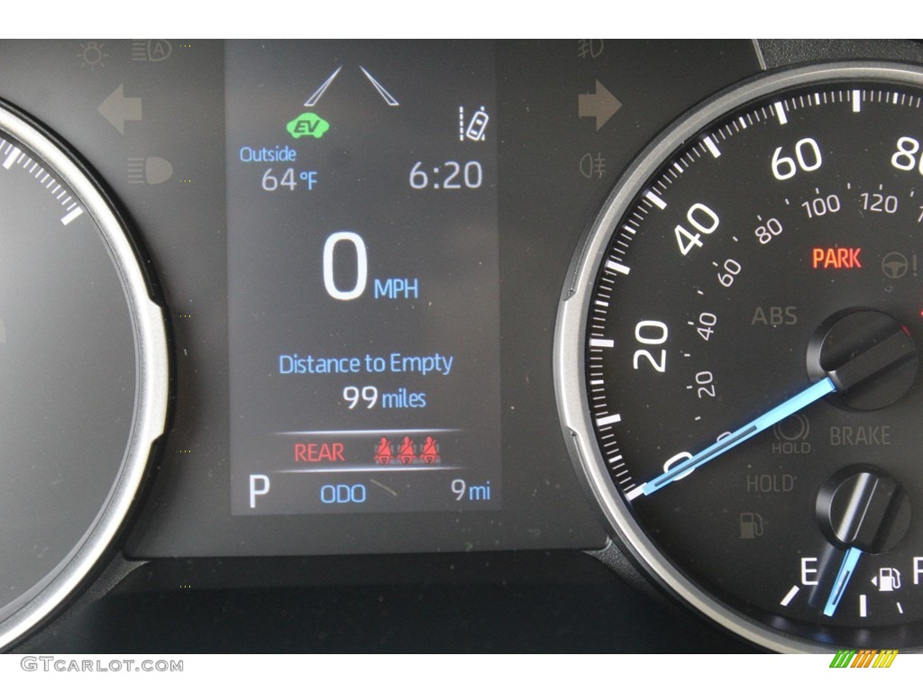 2019 RAV4 XLE AWD Hybrid - Blueprint / Black photo #17