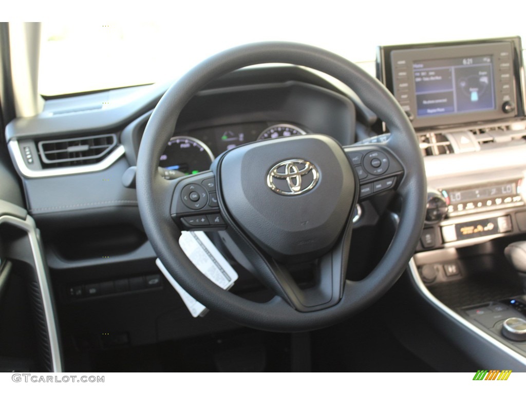 2019 RAV4 XLE AWD Hybrid - Blueprint / Black photo #25