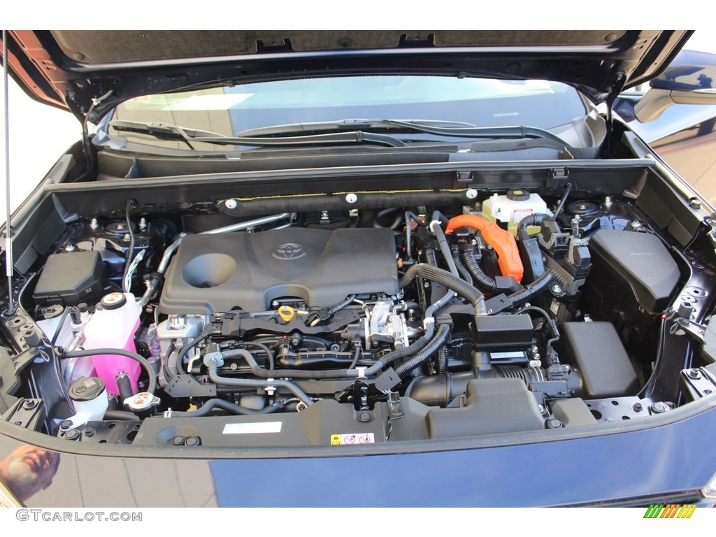 2019 RAV4 XLE AWD Hybrid - Blueprint / Black photo #29