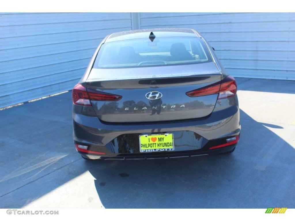 2020 Elantra Value Edition - Machine Gray / Black photo #7