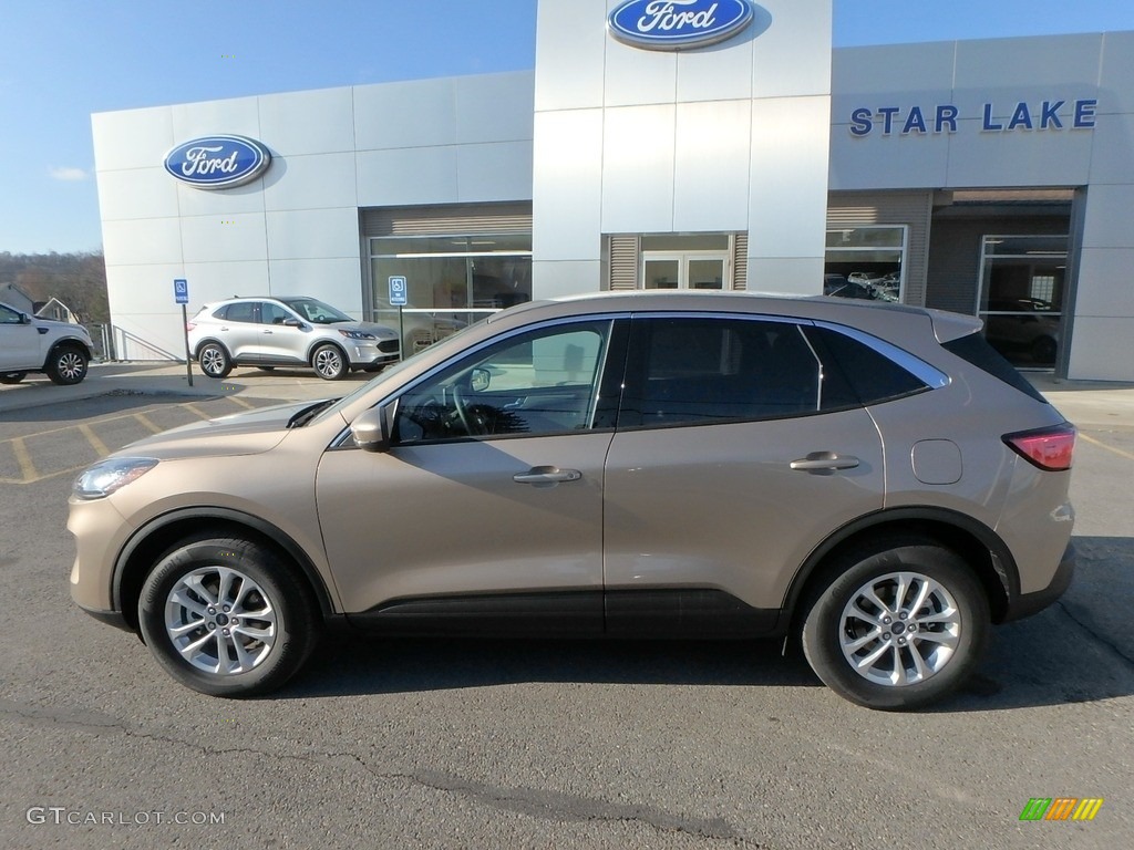 2020 Escape SE 4WD - Desert Gold Metallic / Dark Earth Gray photo #9