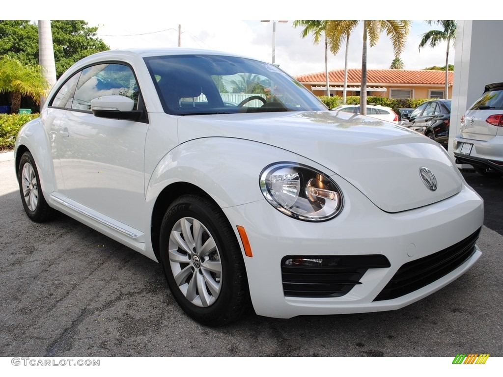 Pure White 2019 Volkswagen Beetle S Exterior Photo #136106627