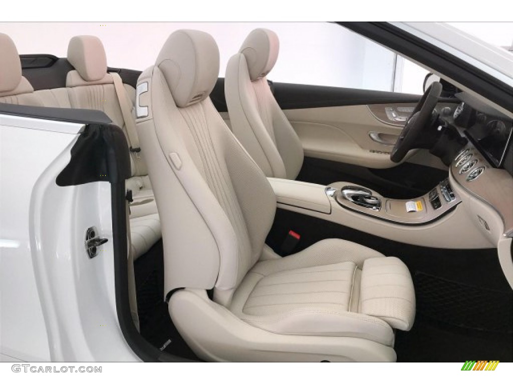 2020 E 450 Cabriolet - Polar White / Macchiato Beige/Espresso photo #5