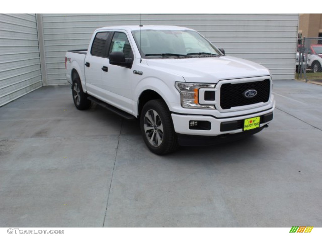 2019 F150 STX SuperCrew 4x4 - Oxford White / Black photo #2