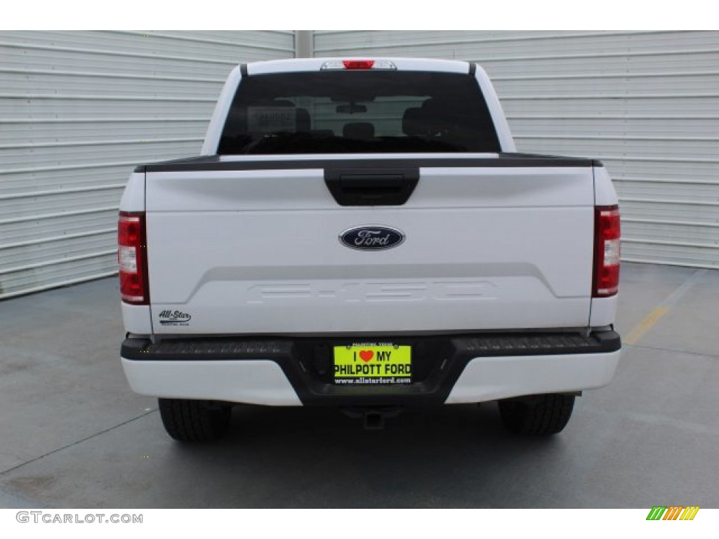 2019 F150 STX SuperCrew 4x4 - Oxford White / Black photo #7