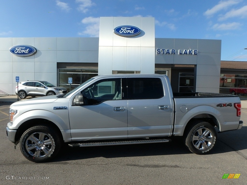 2019 F150 XLT SuperCrew 4x4 - Ingot Silver / Earth Gray photo #1