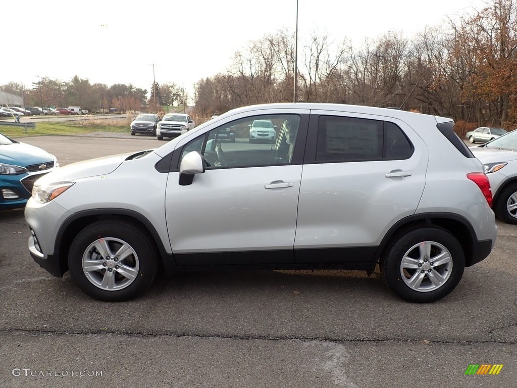 Silver Ice Metallic 2020 Chevrolet Trax LS Exterior Photo #136110743