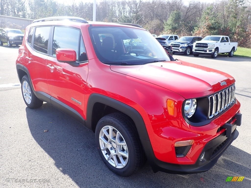 2020 Renegade Latitude 4x4 - Colorado Red / Black photo #7