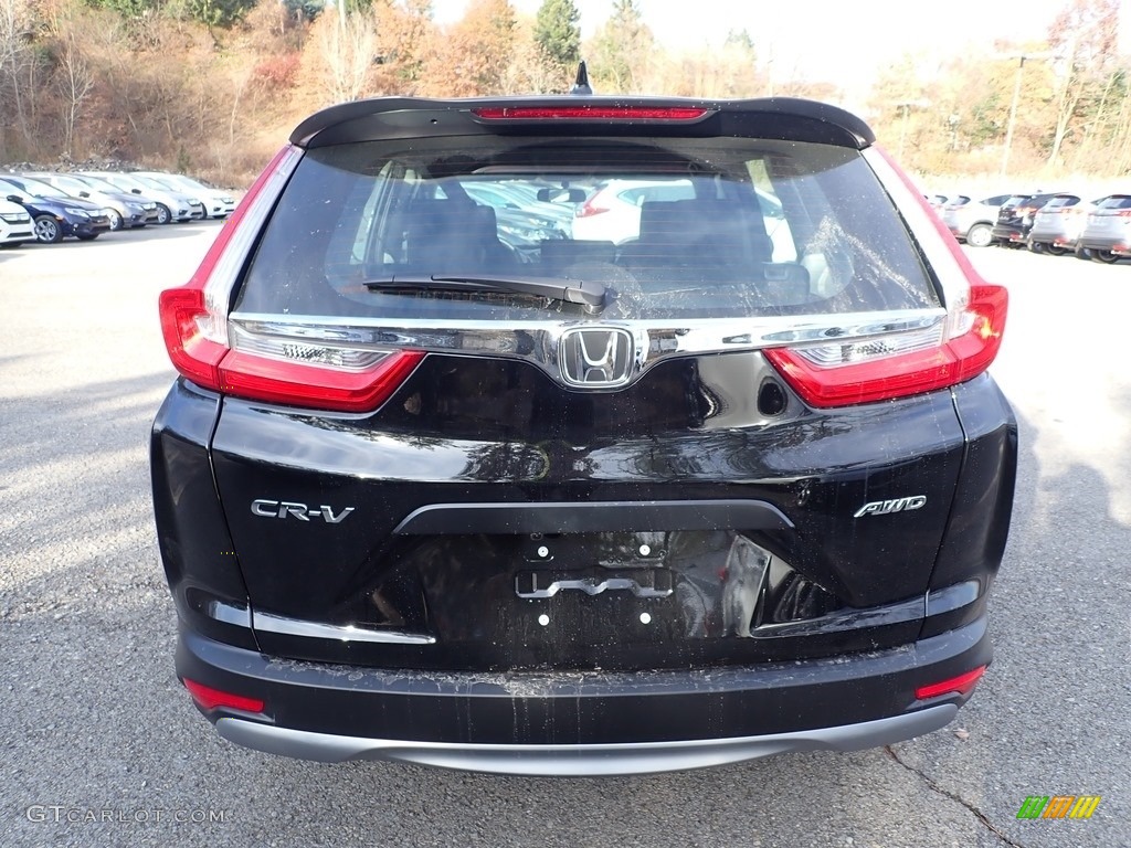 2019 CR-V LX AWD - Crystal Black Pearl / Gray photo #3