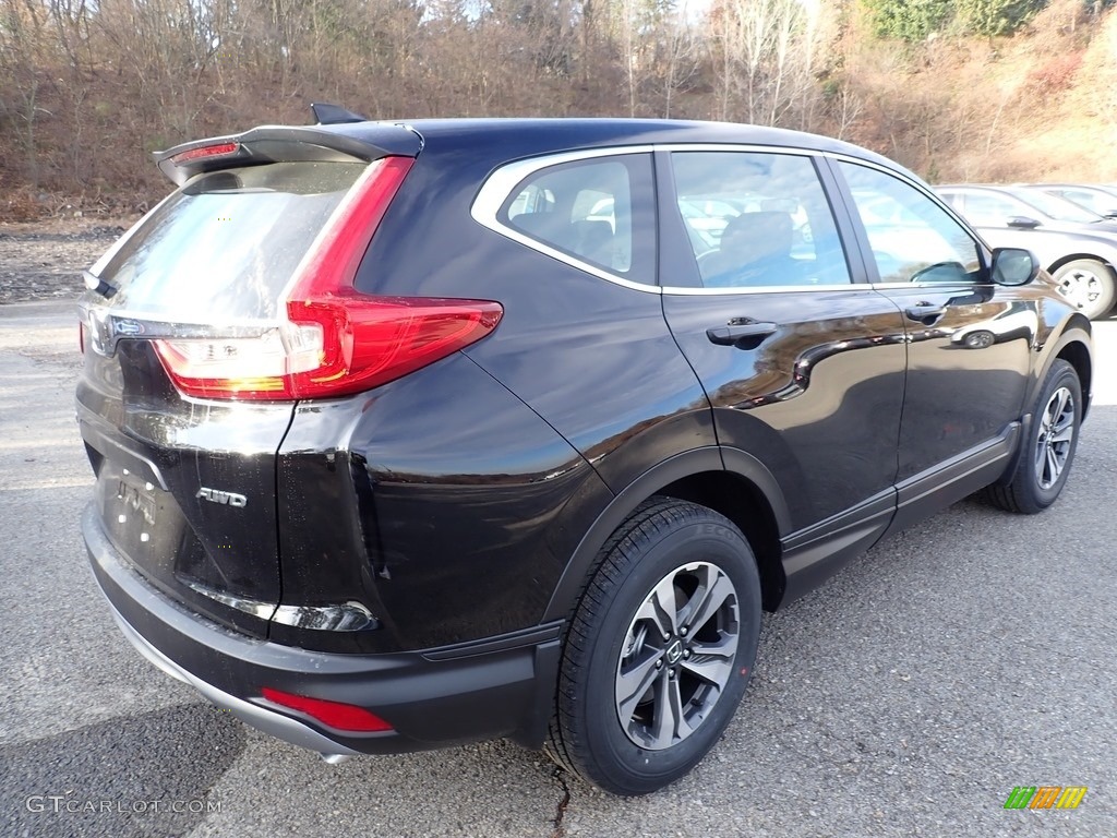 2019 CR-V LX AWD - Crystal Black Pearl / Gray photo #4