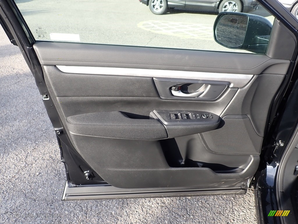 2019 Honda CR-V LX AWD Gray Door Panel Photo #136111721