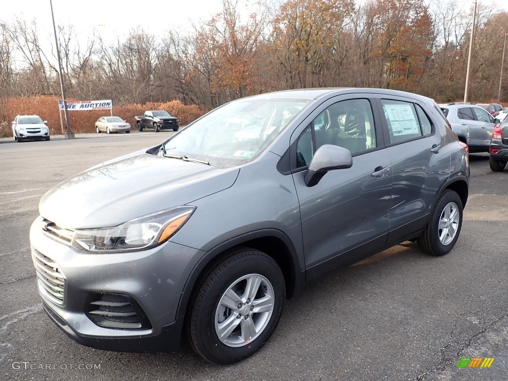 Satin Steel Metallic 2020 Chevrolet Trax LS AWD Exterior Photo #136112699