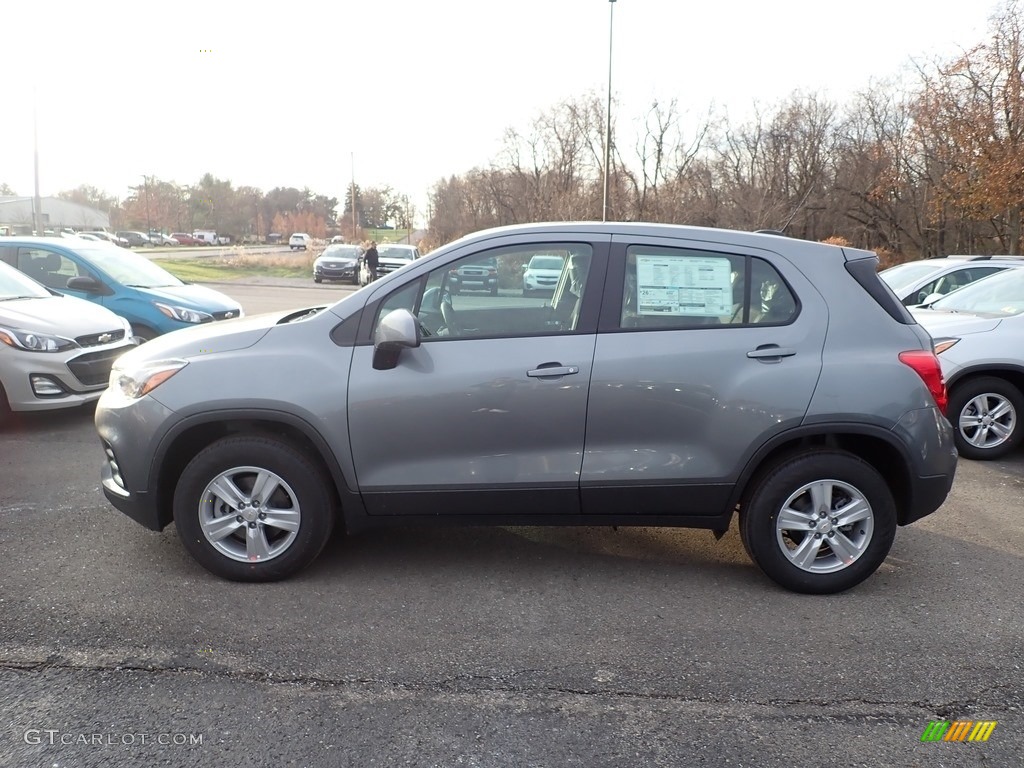 Satin Steel Metallic 2020 Chevrolet Trax LS AWD Exterior Photo #136112732