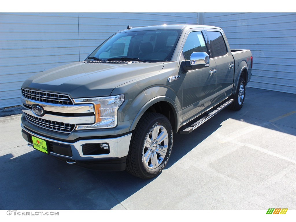 2019 F150 Lariat SuperCrew 4x4 - Ingot Silver / Black photo #4